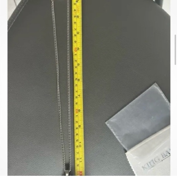 King Baby Heart Pendant and Necklace
24 inches long necklace - Picture 4 of 9